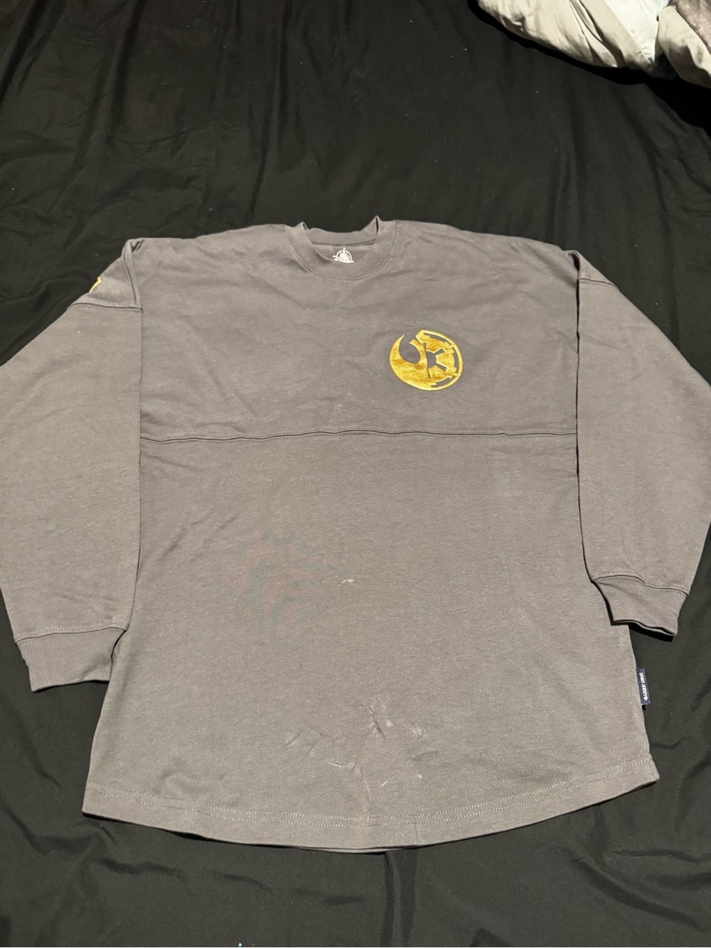 Star Wars Gray Spirit Jersey with Gold Rebel Crest